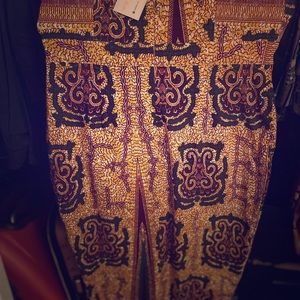 African print dress